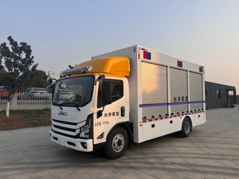 Material transfer vehicle ambulance