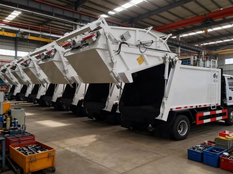 China Garbage Truck Manufacturer Guide — How Tops Vehicle Builds Reliable Waste Collection Trucks for Global Buyers