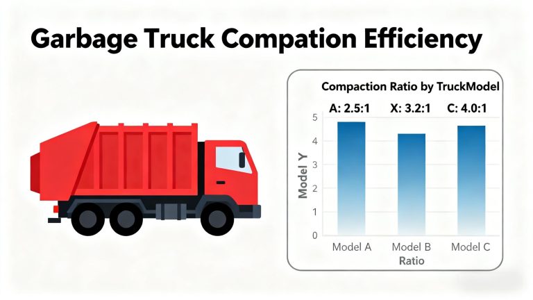 Garbage Truck Compactor Efficiency Explained: Compaction Ratio and Capacity