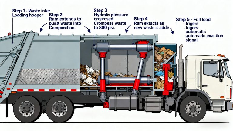 Garbage Truck Compactor Safety & Operating Guide