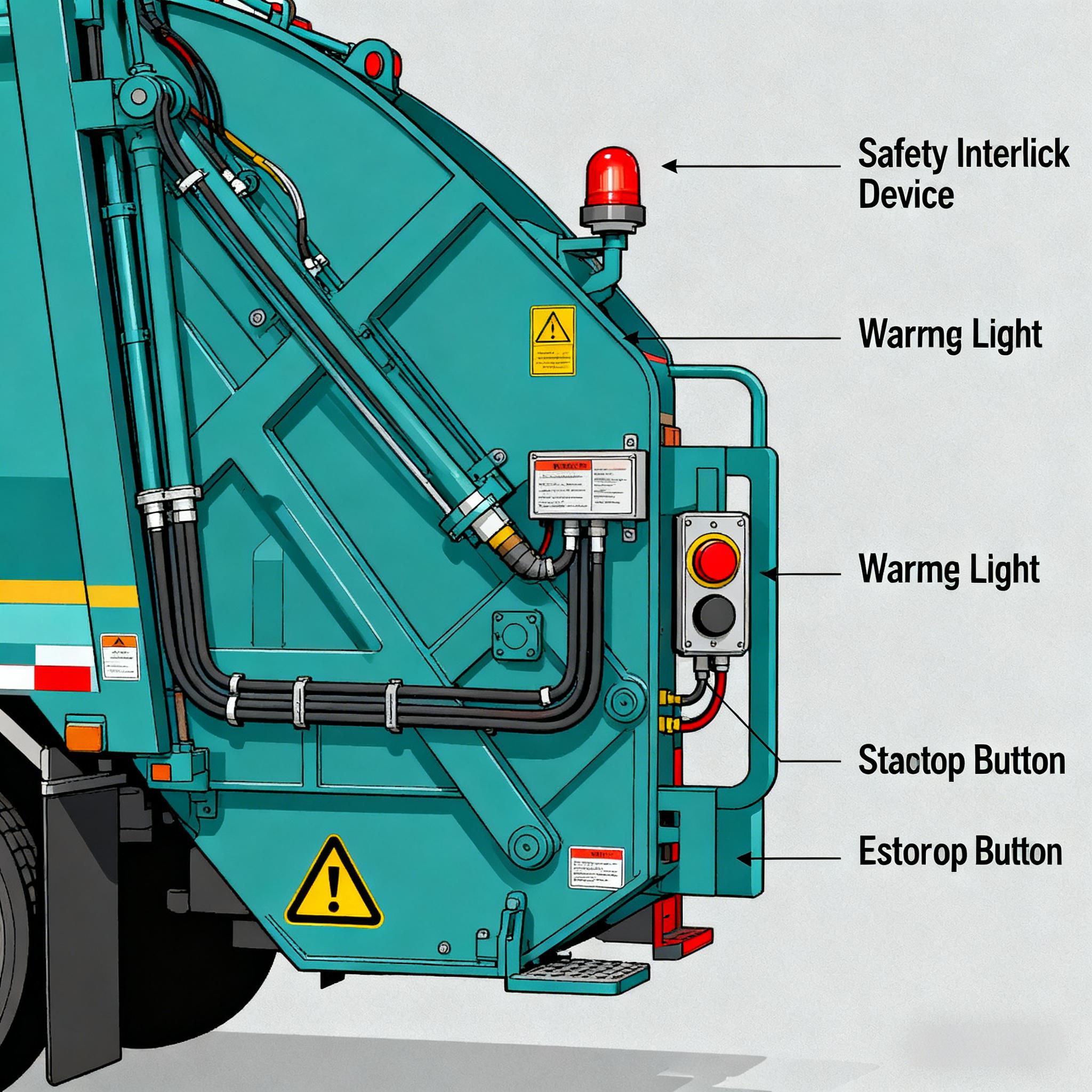 Garbage Compactor System Garbage Truck Compactor Guide: Structure, Operation, Safety, and ...