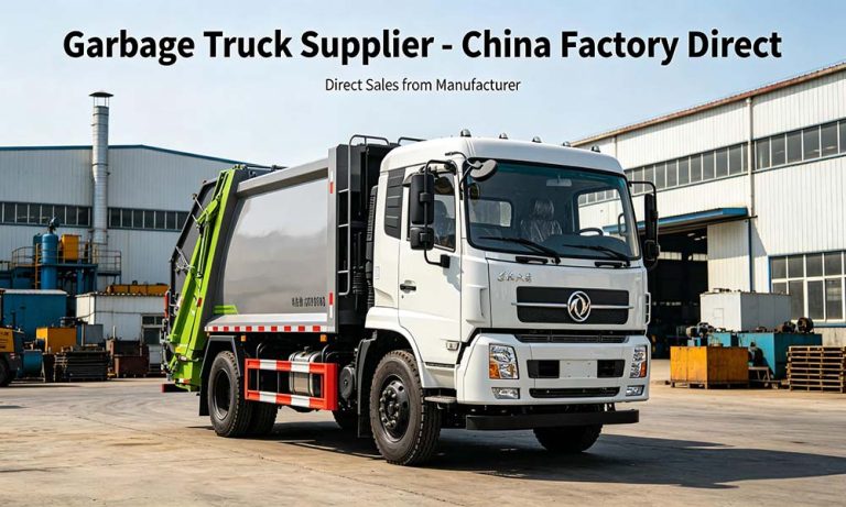 Garbage Truck Supplier China: Factory Direct Supply & Reliable Export