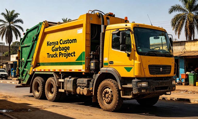 Garbage Truck Manufacturer in Kenya | Refuse Truck Supplier for East Africa
