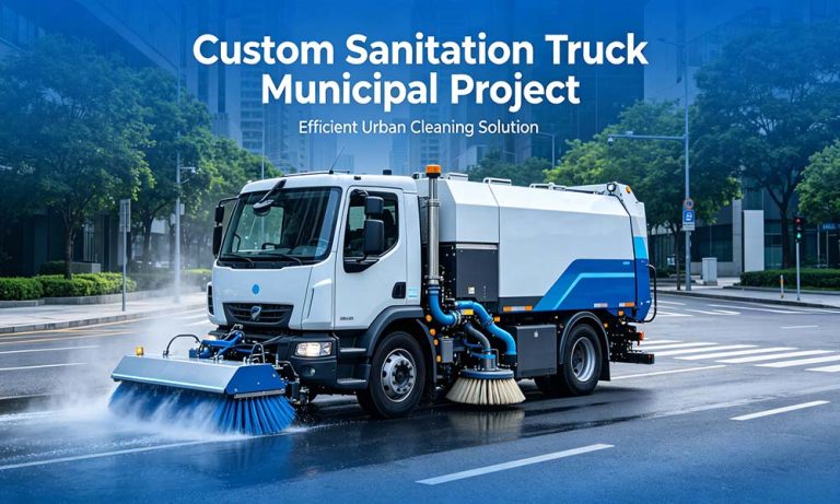 Sanitation Truck Manufacturer | Municipal Waste Collection Vehicle Supplier