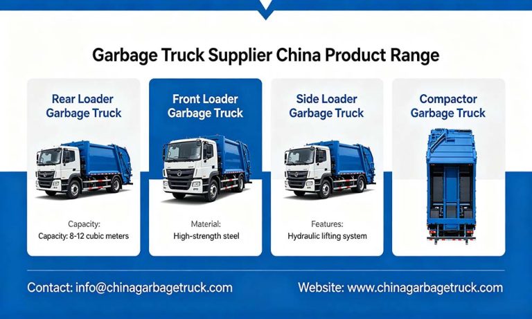 Garbage Truck Supplier China | Reliable Refuse Truck Export Supplier