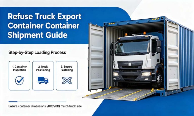 Refuse Truck Exporter China: Affordable Prices & Reliable Global Shipping