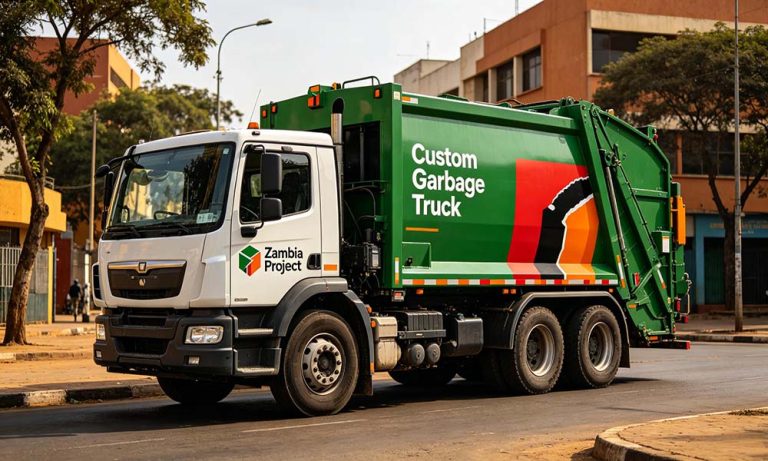 Garbage Truck Manufacturer in Zambia | Refuse Truck Supplier for Southern Africa