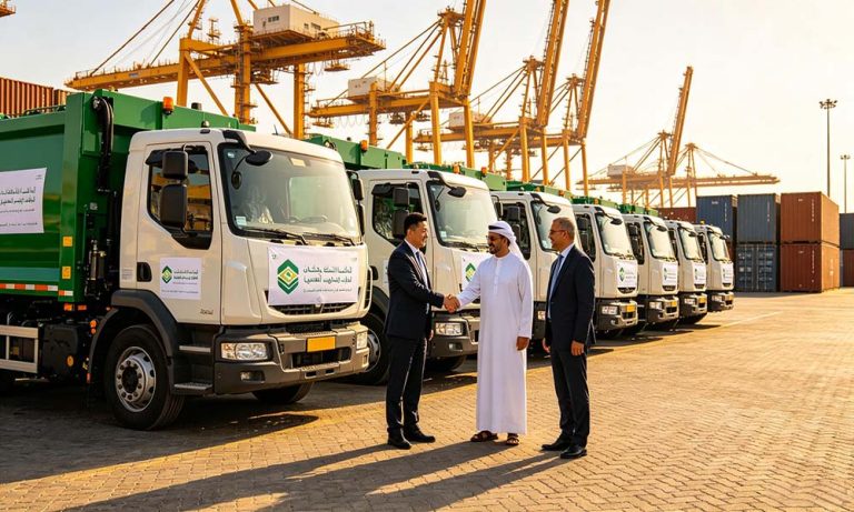 Garbage Truck Manufacturer in UAE | Refuse Truck Supplier for Middle East Projects