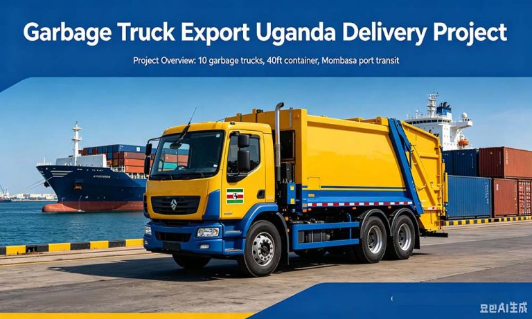 Garbage Truck Manufacturer in Uganda | Refuse Truck Supplier for East Africa