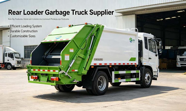 Rear Loader Garbage Truck Supplier | OEM Rear Loader Refuse Truck Manufacturer