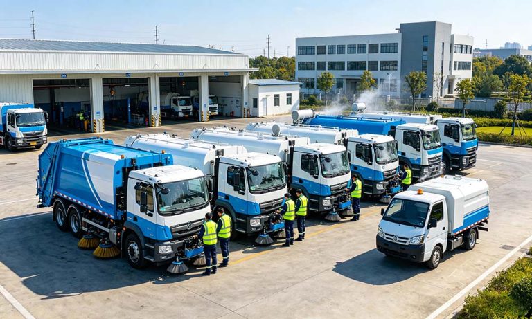 City Sanitation Truck | Urban Sanitation Vehicles Manufacturer