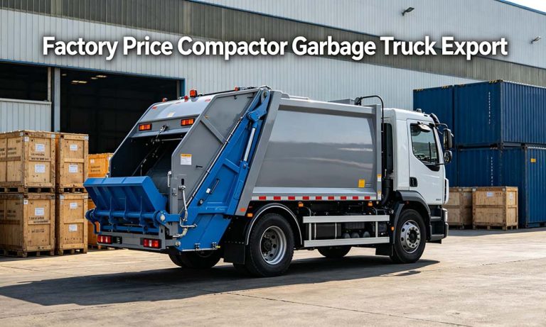Factory Price Compactor Garbage Truck | China Factory Direct Manufacturer