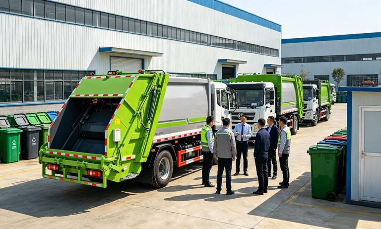 Industrial Garbage Truck | Heavy-Duty Waste Collection Vehicles