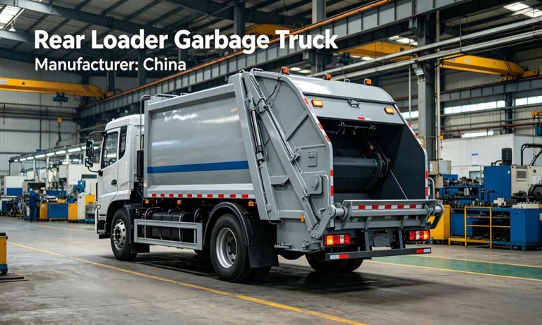 Factory Price Rear Loader Garbage Truck | China Factory Direct Pricing