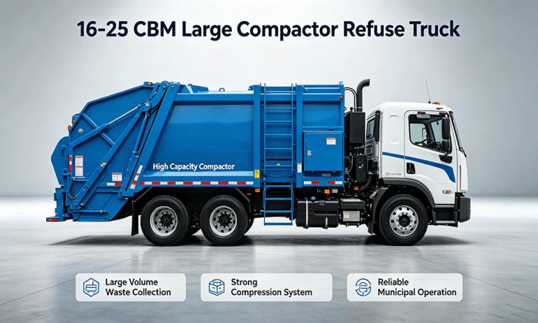 Garbage Truck for Sale by Capacity | 5–25 CBM Options