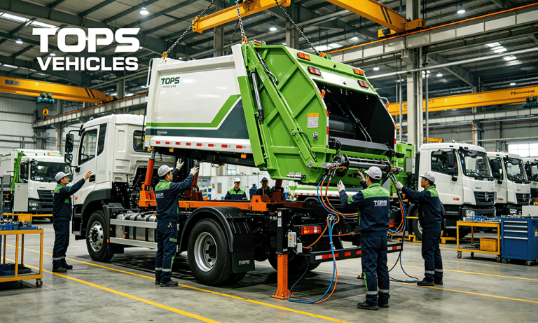 Garbage Truck with Hydraulic Arm for Sale | Capacity & Price