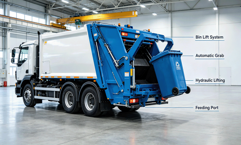 Automatic Garbage Truck for Sale | Automated Waste Collection