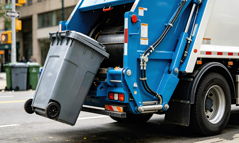 Garbage Truck with Automatic Bin Lifter for Sale | Price & Specs