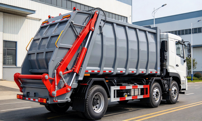 Garbage Truck with Skip Loader for Sale | Capacity & Price